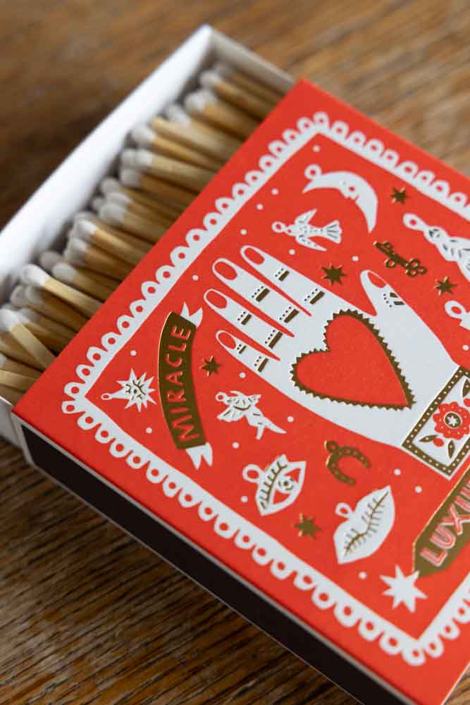 Miracle Luxury Matches by The Printed Peanut