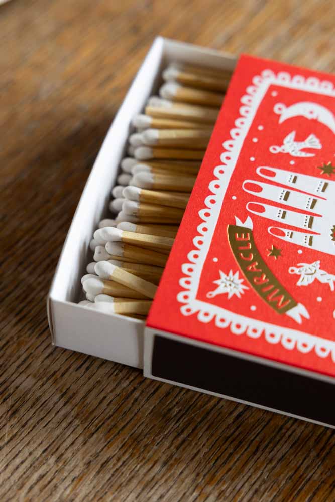 Miracle Luxury Matches by The Printed Peanut